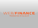 Webfinance forbrukslån